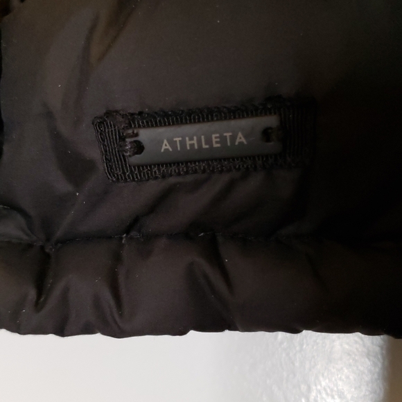 Athleta Downabout Women's Puffer Jacket Black SZ XL - Picture 7 of 10
